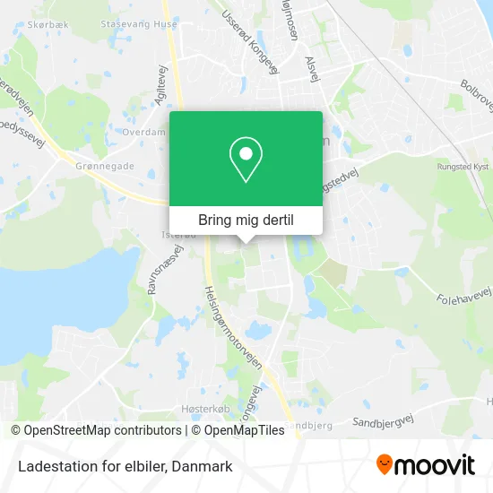 Ladestation for elbiler kort