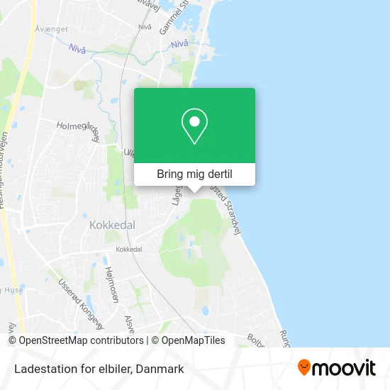 Ladestation for elbiler kort