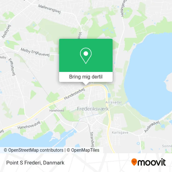 Point S Frederi kort