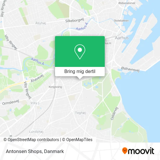 Antonsen Shops kort