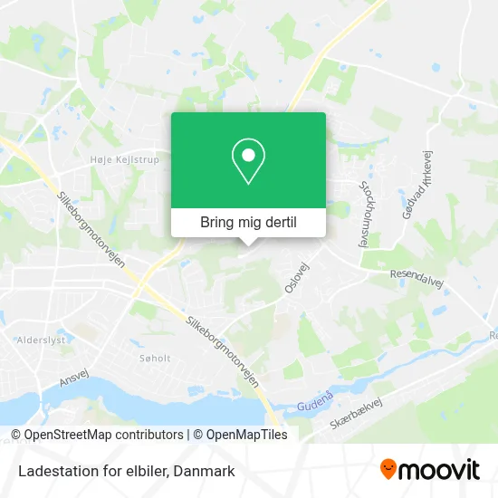Ladestation for elbiler kort