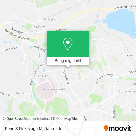 Rene S Fiskevogn M kort