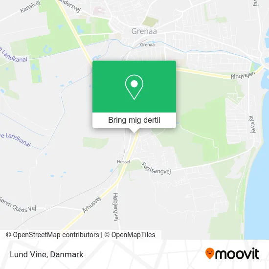 Lund Vine kort
