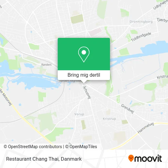 Restaurant Chang Thai kort