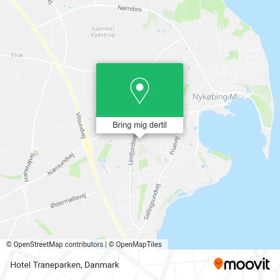 Hotel Traneparken kort