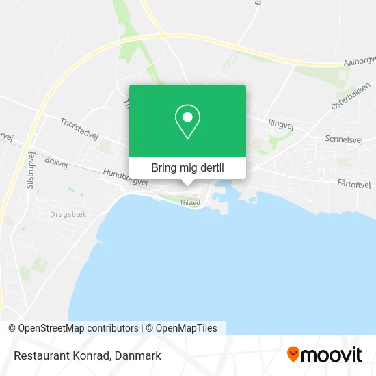 Restaurant Konrad kort