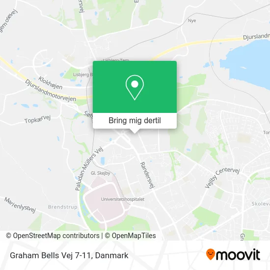 Graham Bells Vej 7-11 kort