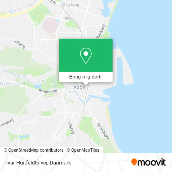 Ivar Huitfeldts vej kort