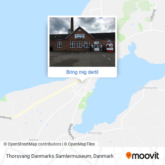 Thorsvang Danmarks Samlermuseum kort
