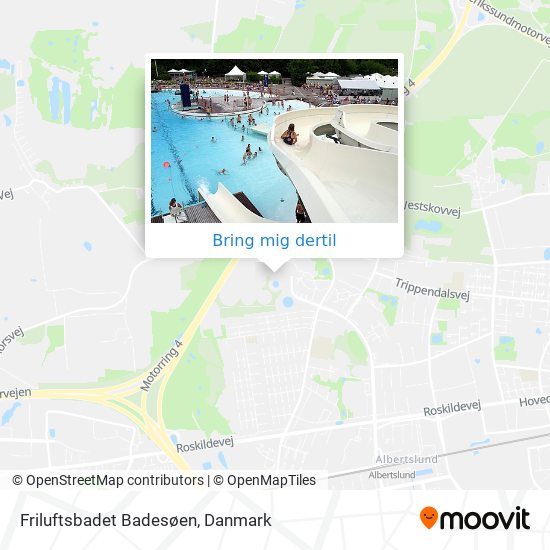 Friluftsbadet Badesøen kort