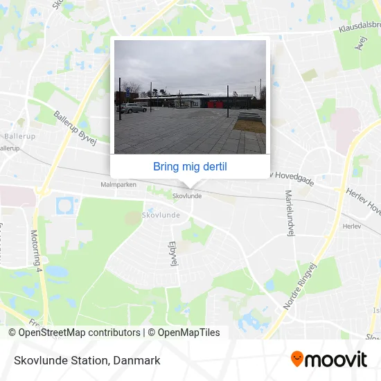 Skovlunde Station kort