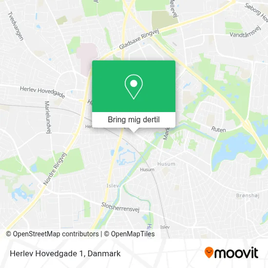 Herlev Hovedgade 1 kort