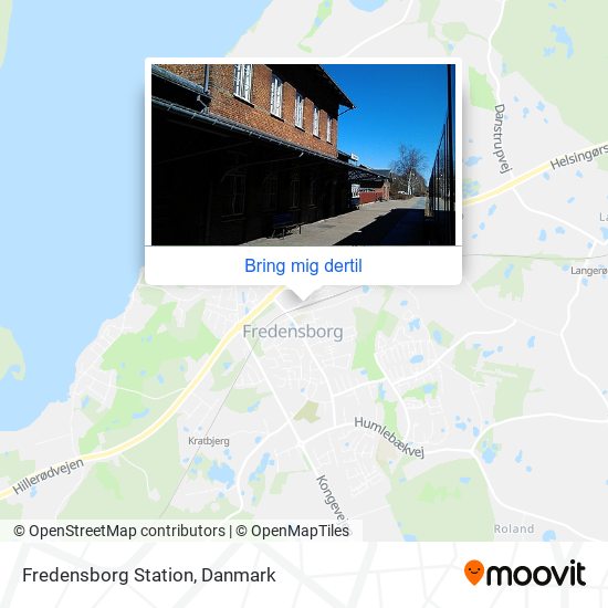Fredensborg Station kort