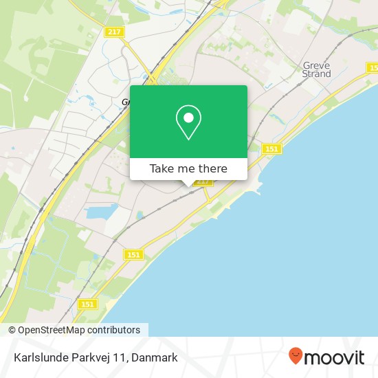 Karlslunde Parkvej 11 kort