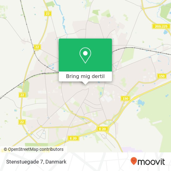 Stenstuegade 7 kort