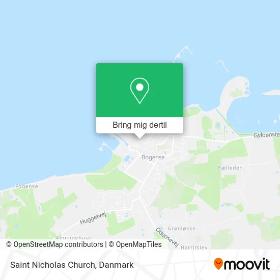 Saint Nicholas Church kort