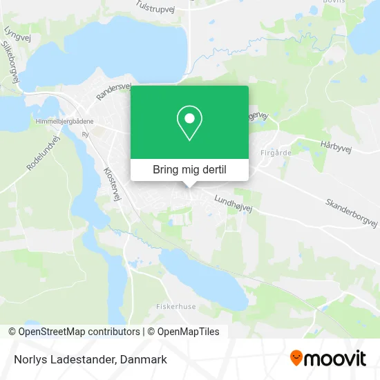 Norlys Ladestander kort
