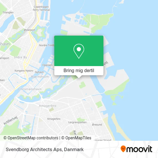 Svendborg Architects Aps kort