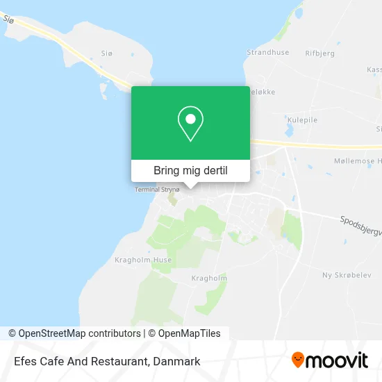 Efes Cafe And Restaurant kort