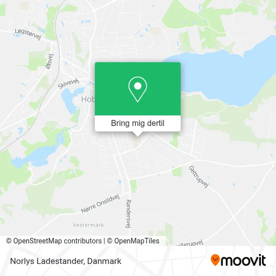 Norlys Ladestander kort