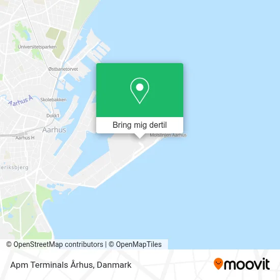 Apm Terminals Århus kort