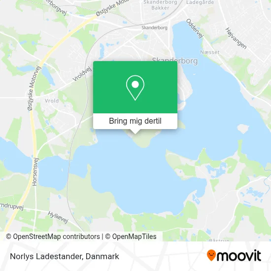 Norlys Ladestander kort