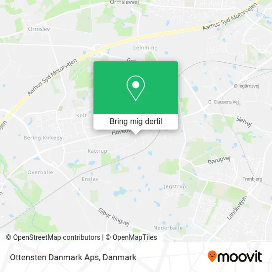 Ottensten Danmark Aps kort