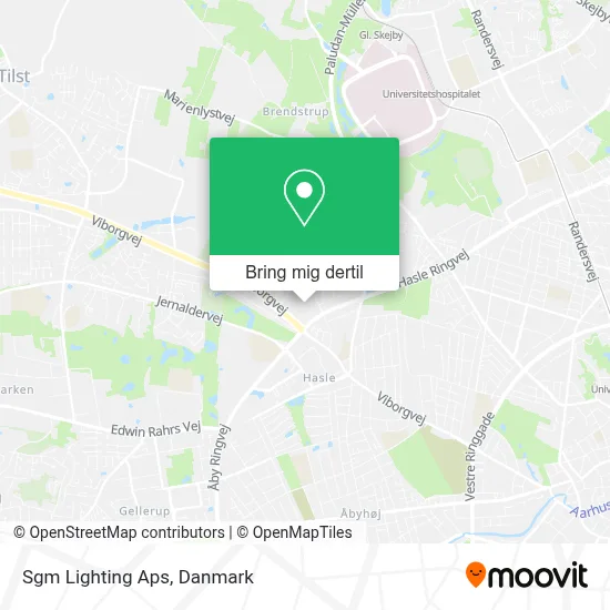 Sgm Lighting Aps kort