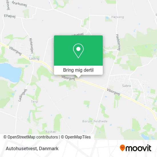 Autohusetvest kort