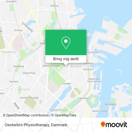 Oesterbro Physiotherapy kort