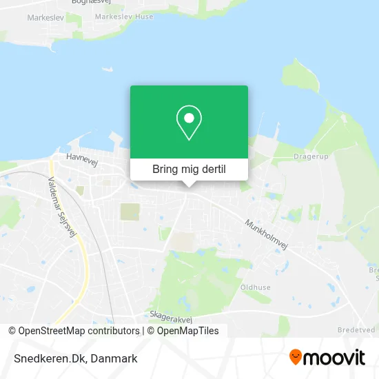 Snedkeren.Dk kort