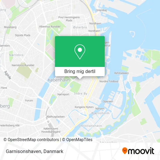 Garnisonshaven kort