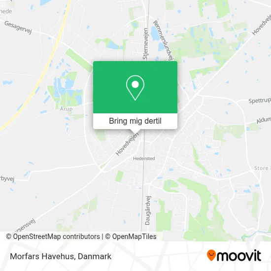 Morfars Havehus kort