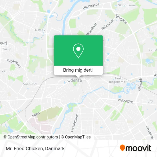 Mr. Fried Chicken kort