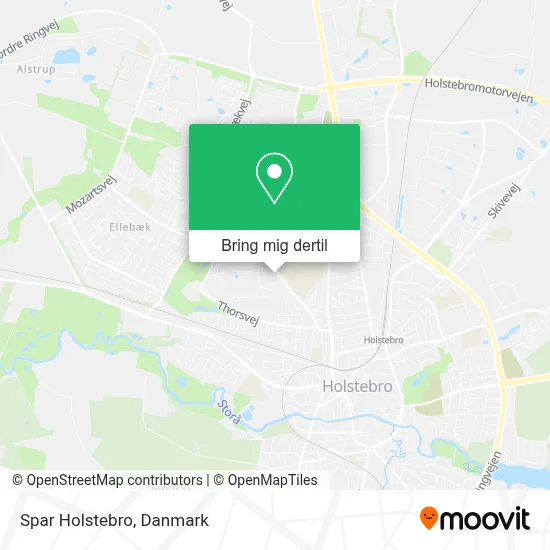 Spar Holstebro kort