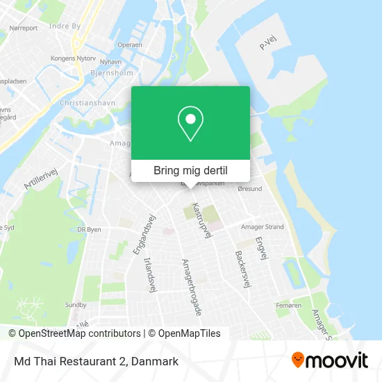 Md Thai Restaurant 2 kort