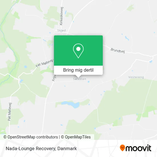 Nada-Lounge Recovery kort