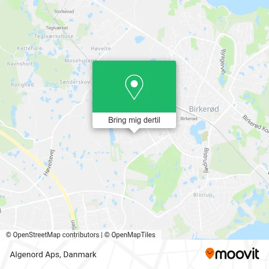 Algenord Aps kort