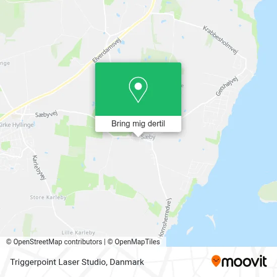 Triggerpoint Laser Studio kort