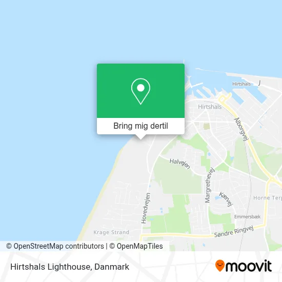 Hirtshals Lighthouse kort