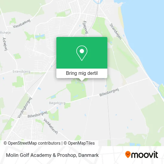 Molin Golf Academy & Proshop kort