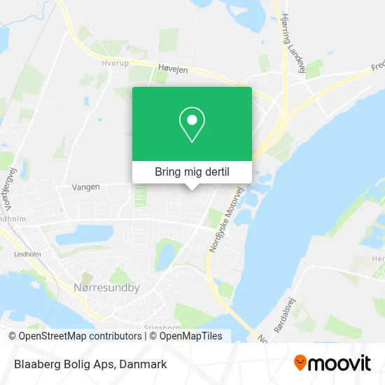 Blaaberg Bolig Aps kort