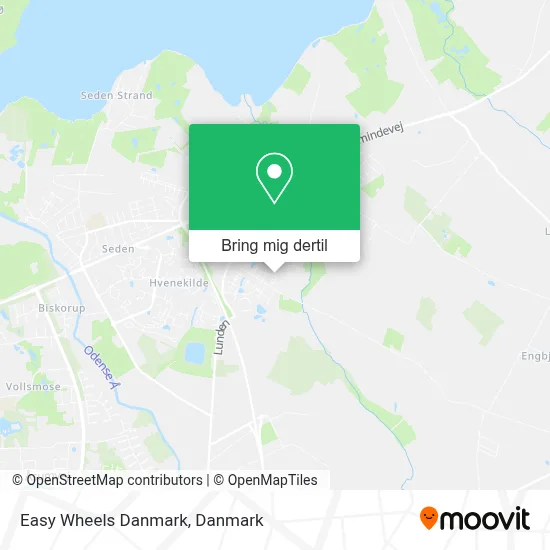 Easy Wheels Danmark kort