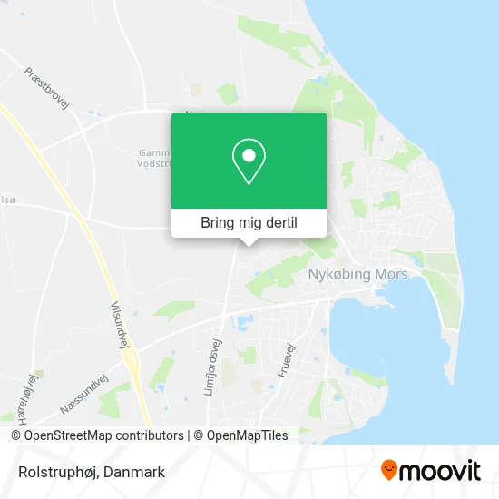 Rolstruphøj kort
