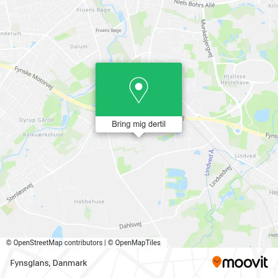Fynsglans kort