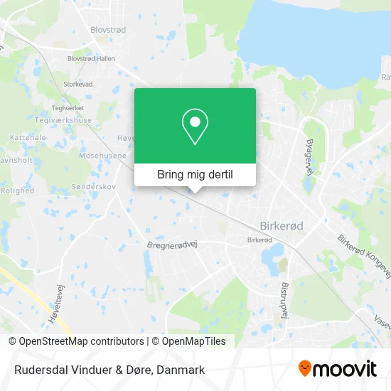 Rudersdal Vinduer & Døre kort