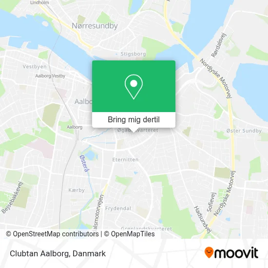 Clubtan Aalborg kort