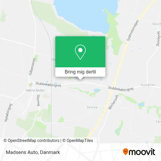 Madsens Auto kort