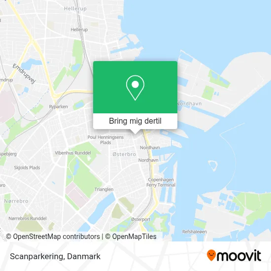 Scanparkering kort