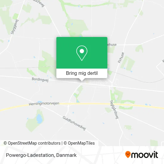 Powergo-Ladestation kort